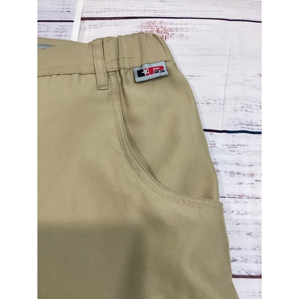 Vintage Y2K Proto Paintball P23 Mens Cargo Shorts XL Khaki Tan Utility Pockets‎